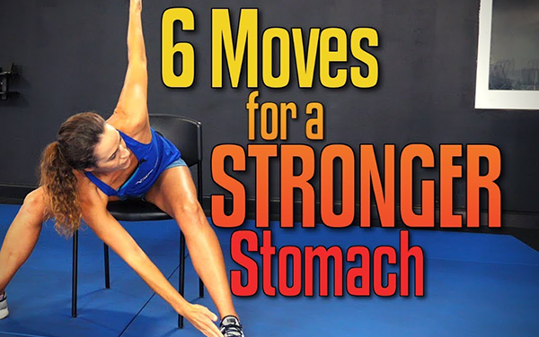 3 Minute Seated Core Routine