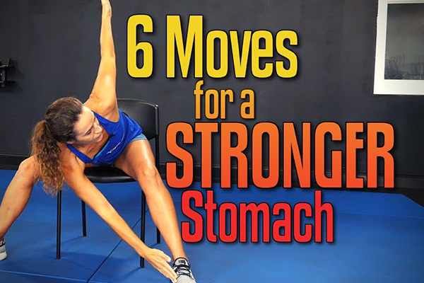 3 Minute Seated Core Routine